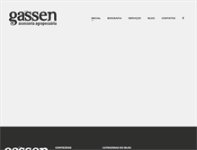Tablet Screenshot of dirceugassen.com